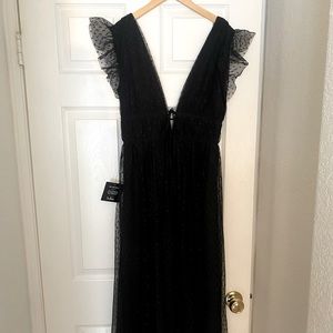 Lulu’s deep v neck long dress